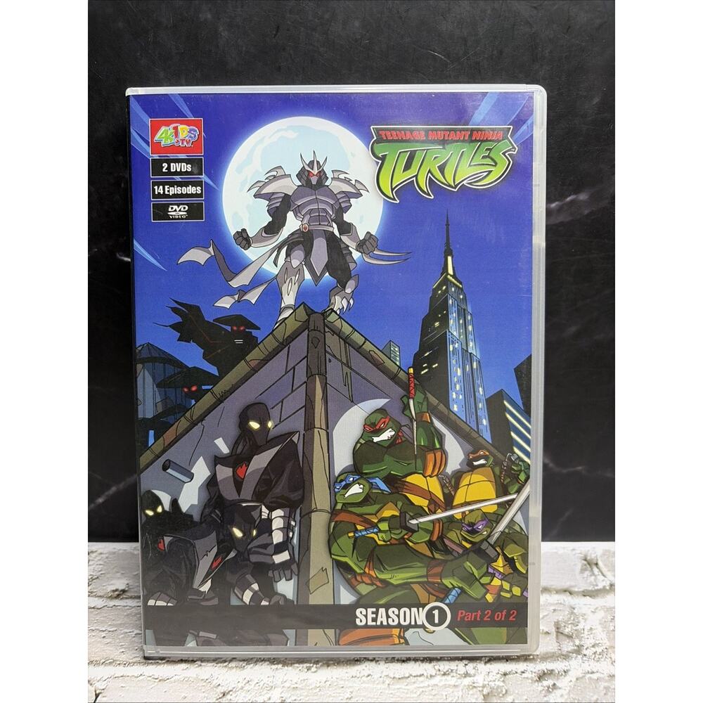 Teenage Mutant Ninja Turtles - Season 1: Part 2 (2 DVD) 14 EPISODES TMNT RARE